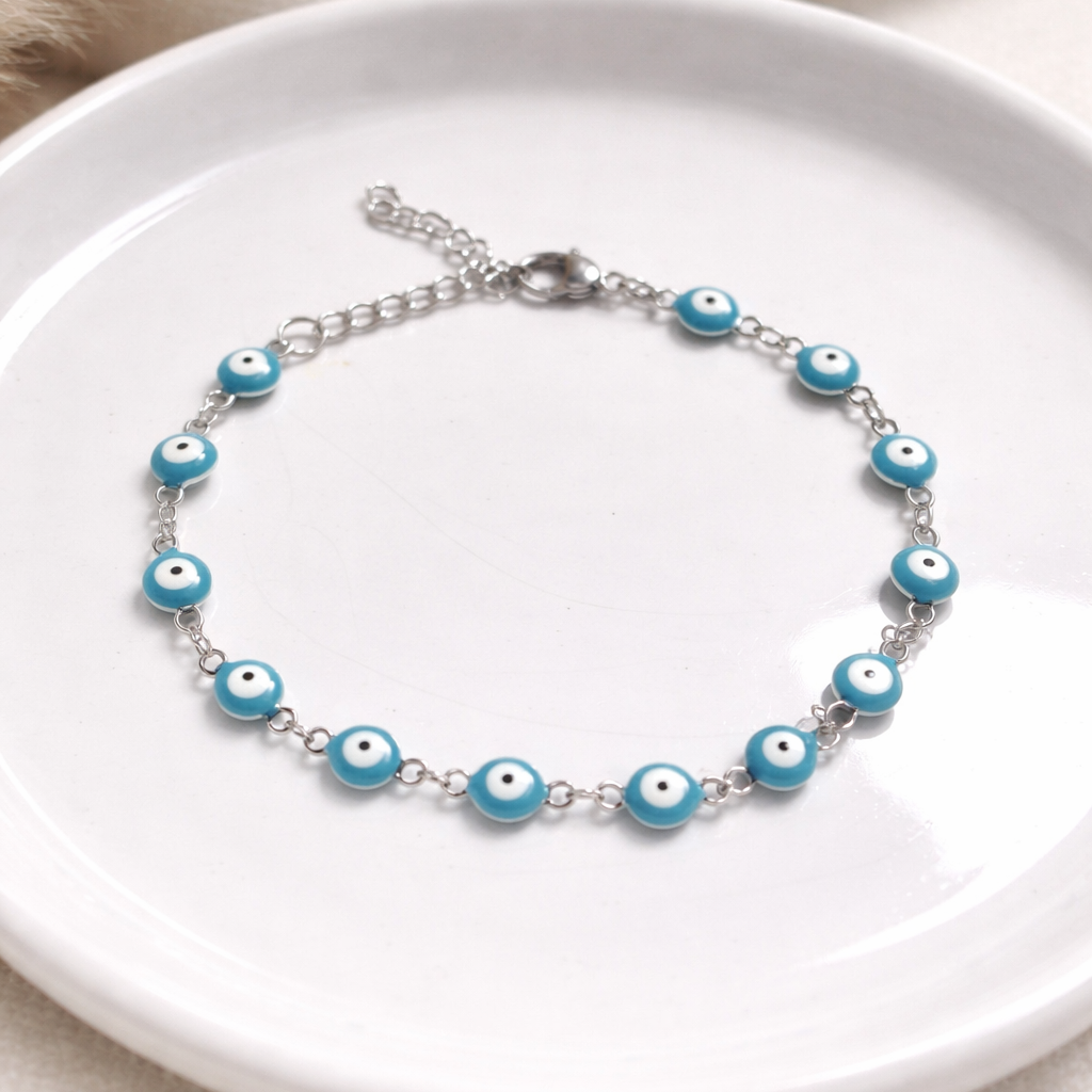 Pulsera Guardianes - Celeste