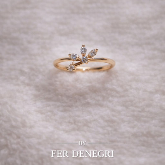 Anillo Aurum - Flora